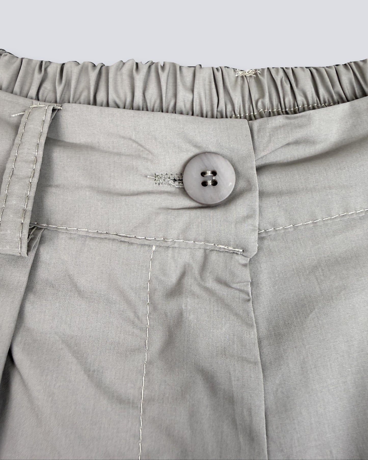 PANTALONE PALAZZO IN TELA ELASTICO