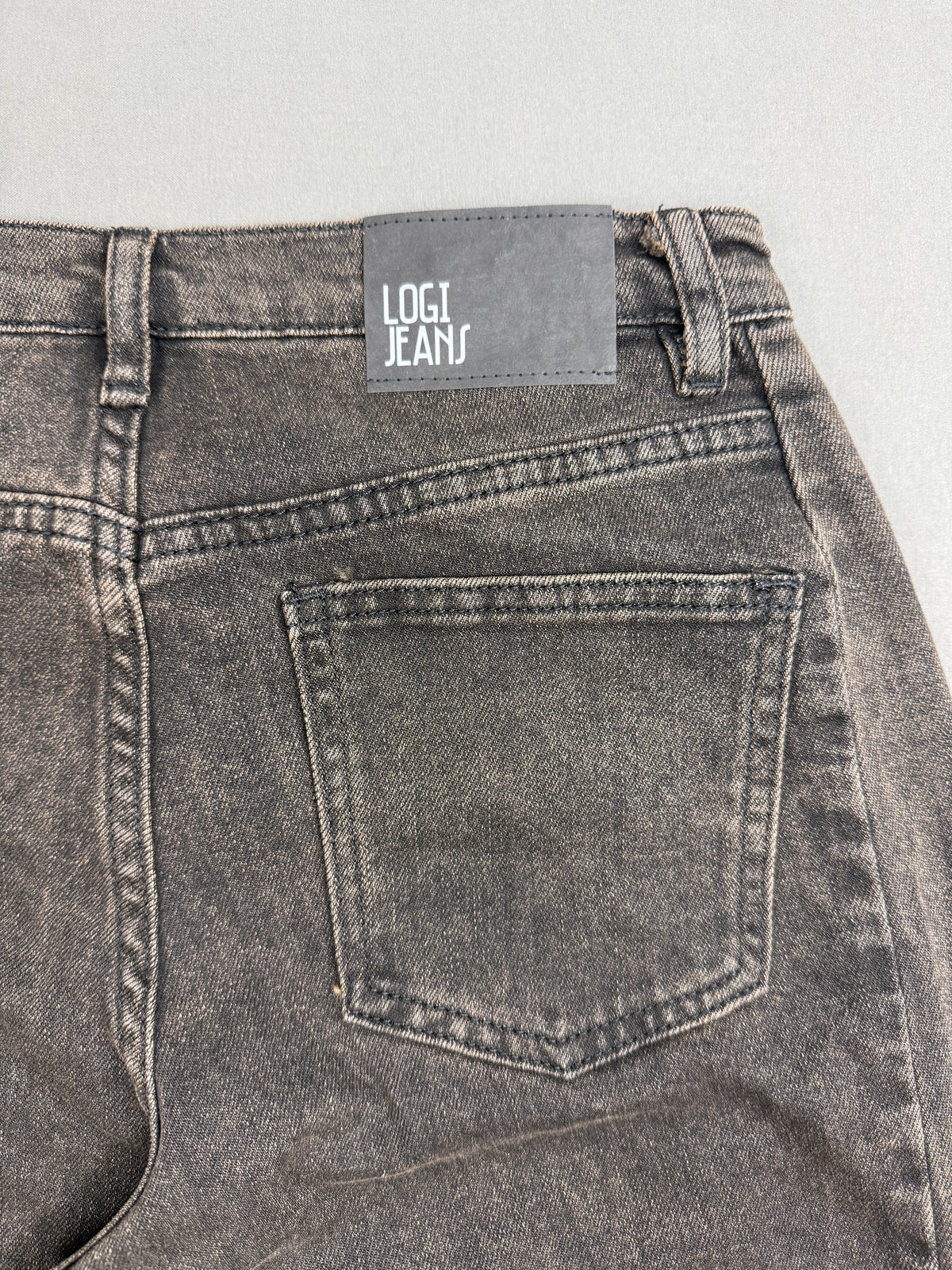 JEANS BLACK BROWN PALAZZO