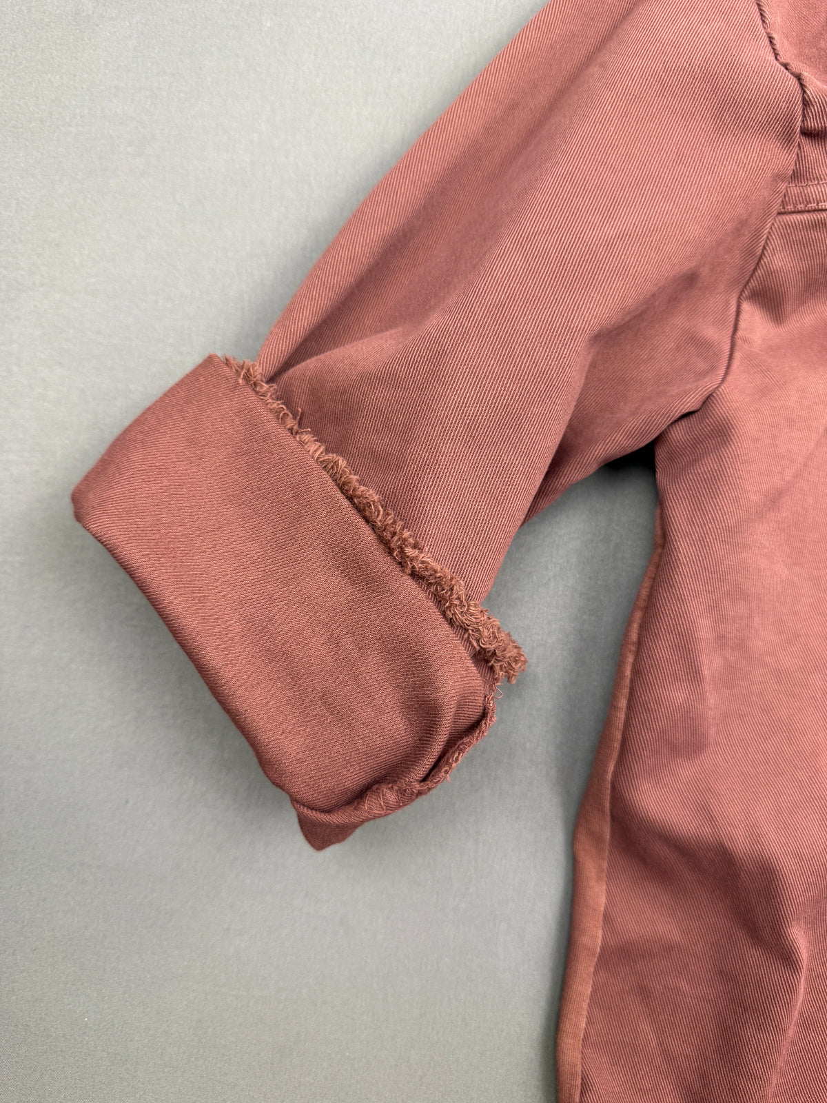 GIUBBINO DENIM E FELPA FRANGE