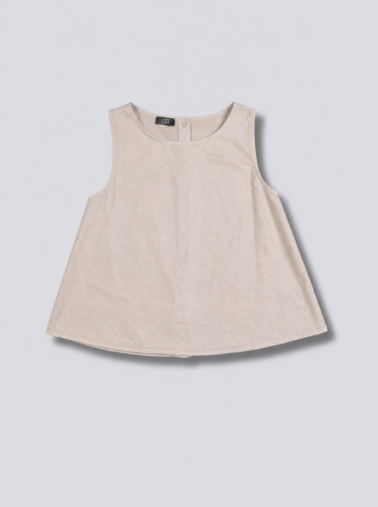 MAGLIA SMANICATA BOTTONI DIETRO